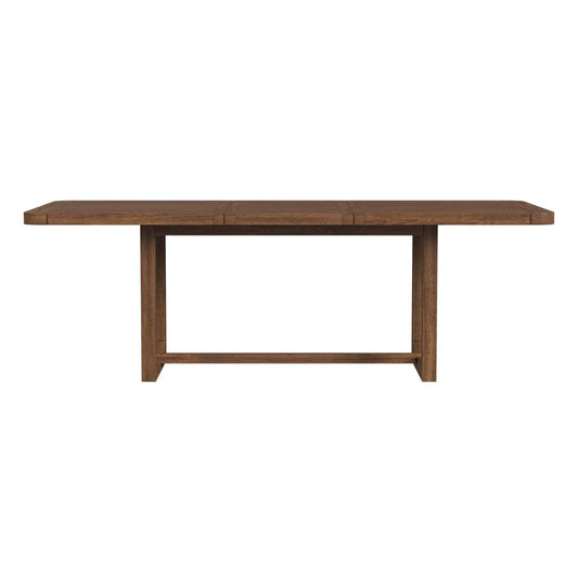 Picket House Furnishings - Thorin Dining Table with 18" Leaf in Brown - D-18900-5-DT view 2