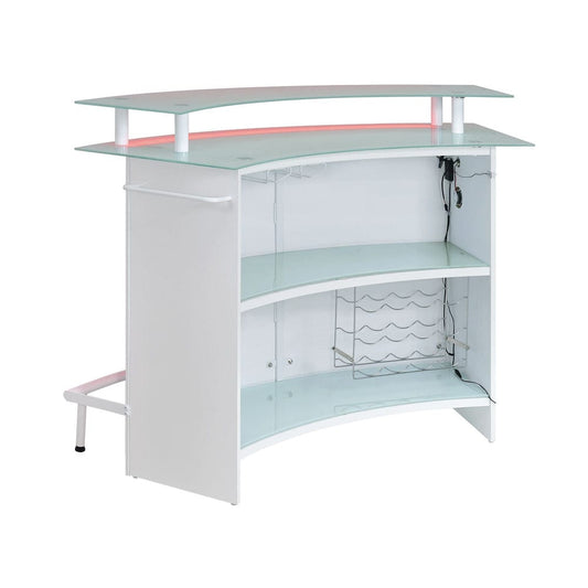 Picket House Furnishings - Valerie Bar Table in White - DA-17290-7-BT view 2