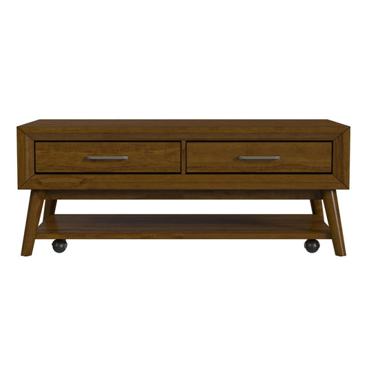 Picket House Furnishings - Veronica Coffee Table in Walnut - T-16550-5-CT view 2