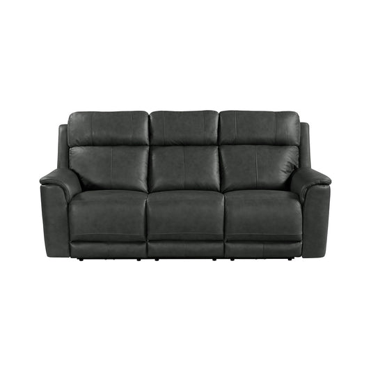 Picket House Furnishings - Walker P3 Sofa with DDT, Wireless Chargerin Aline Anthracite - U-16110-11431-308PPP view 2