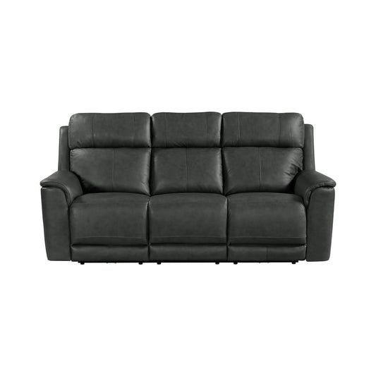 Picket House Furnishings - Walker P3 Sofa with DDT, Wireless Chargerin Aline Anthracite - U-16110-11431-308PPP view 2