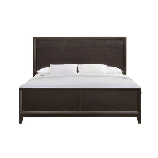 Picket House Furnishings - Warren King Panel Bed in Merlot - B-1140-KPB veiw 2