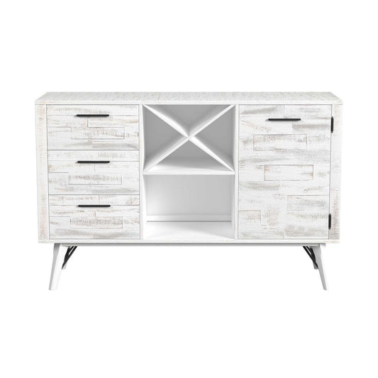 Picket House Furnishings - Westwood Server in Rustic White - D-12850-7-SV veiw 2