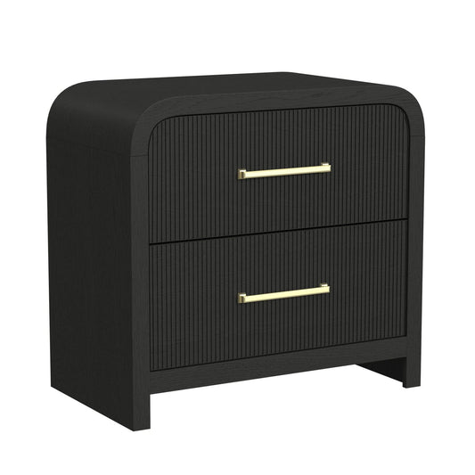 Picket House Furnishings - Woodridge King Storage 3PC Bedroom Set in Black with Grain - B-14440-8W-KSB-NS2 view 2