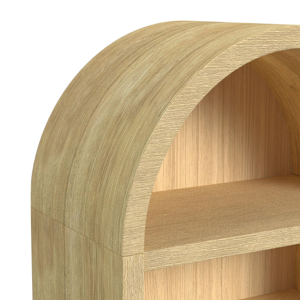 Picket House Furnishings - Woodridge Open Bookcase in Natural - A-14440-6-DC view 3