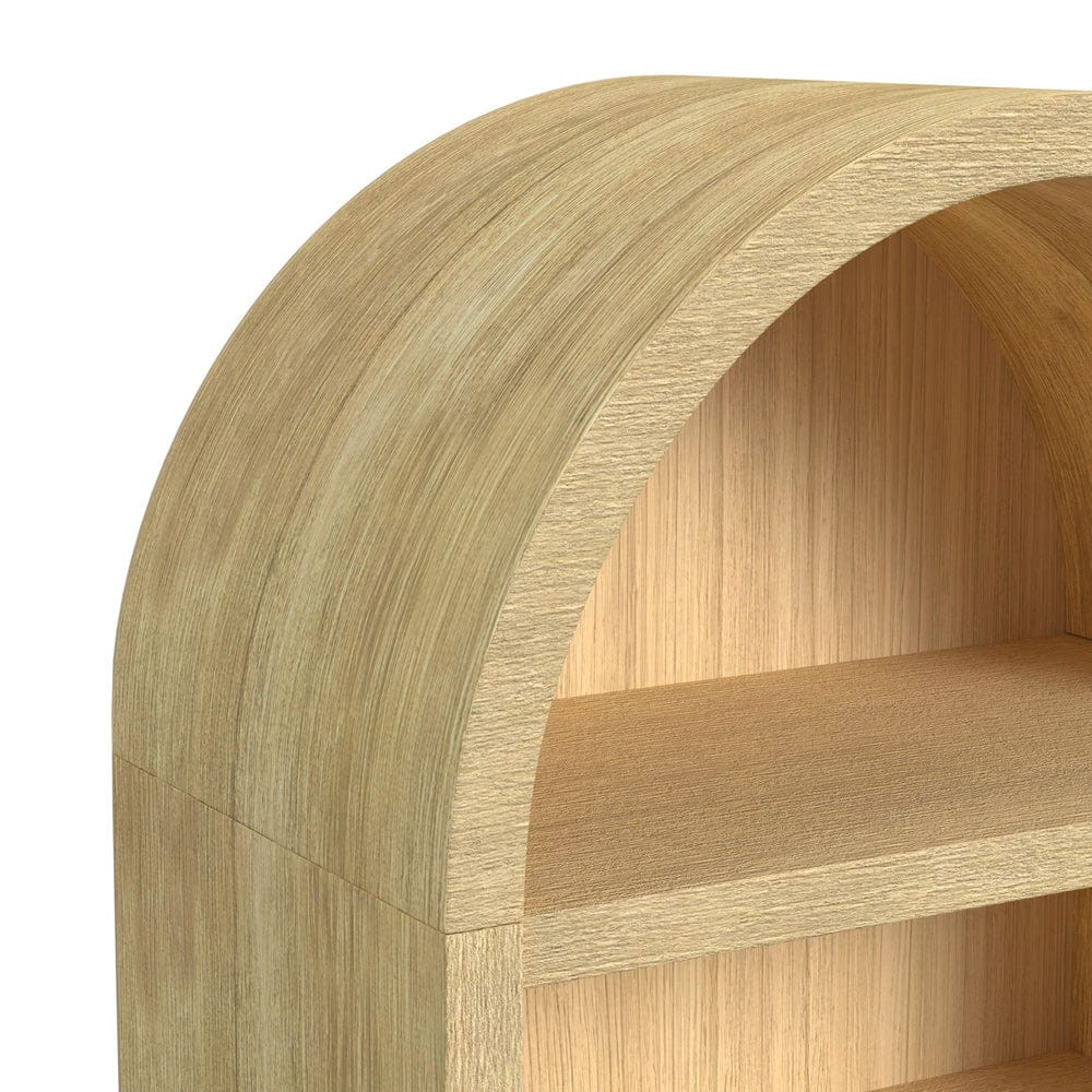 Picket House Furnishings - Woodridge Open Bookcase in Natural - A-14440-6-DC view 3