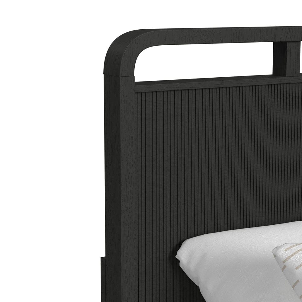 Picket House Furnishings - Woodridge Twin Storage Bed in Black with Grain - B-14440-8W-TSB view 3