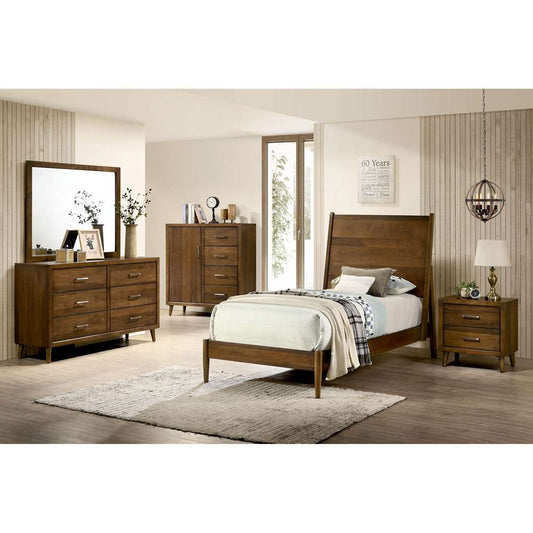 Picket House Furnishings - Zuma 4-Drawer Chest in Walnut - MC400CH veiw 2