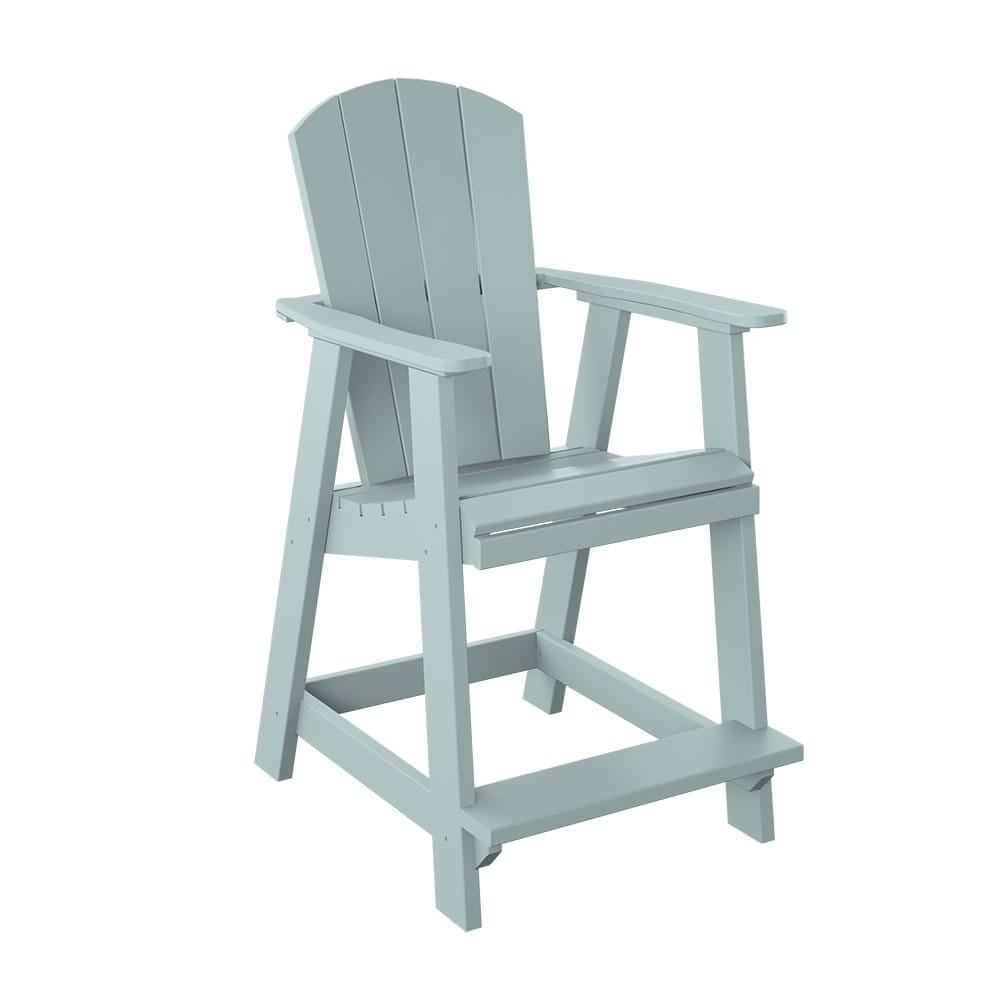Polybird - Balcony Chair "Counter Height" Sage - P4-C-SG view 1