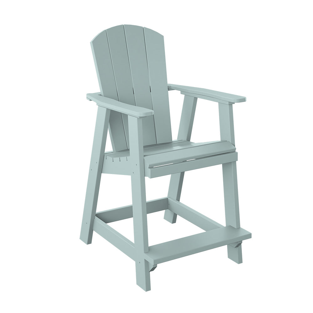 Polybird - Balcony Chair "Counter Height" Sage - P4-C-SG view 1