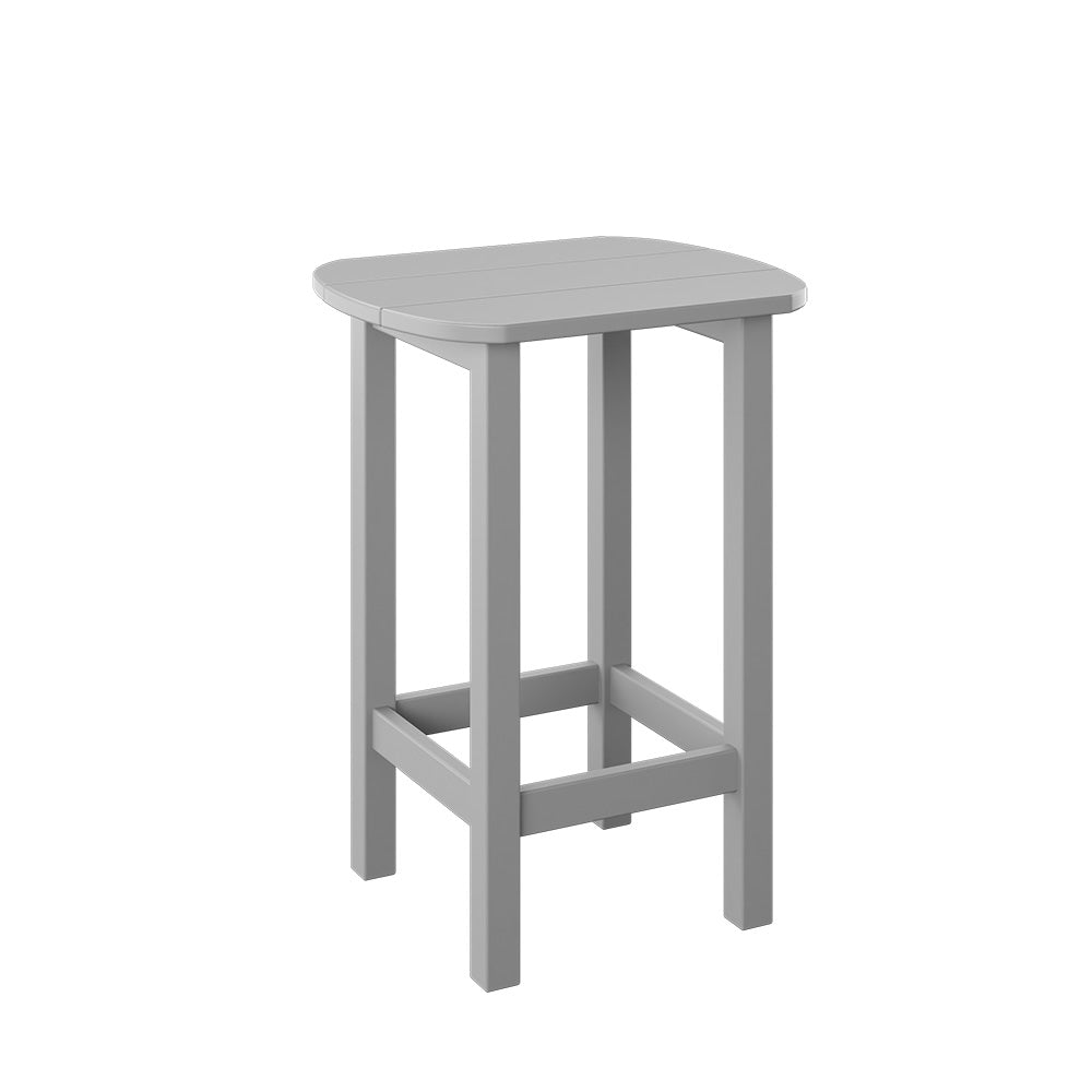 Polybird - Balcony End Table Light Gray - P50-LG view 1