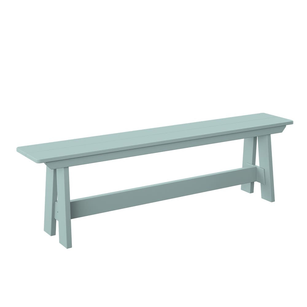 Polybird - Dining Bench Sage - P14-R-SG view 1