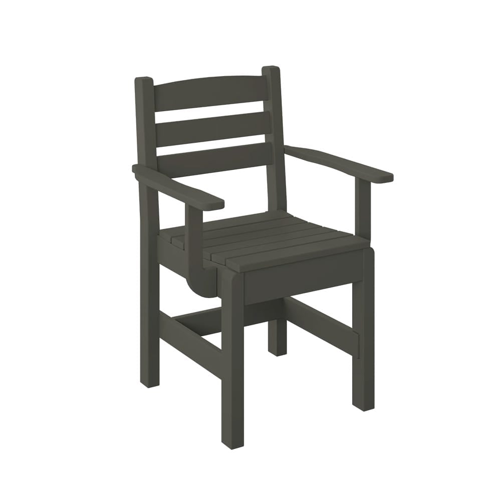 Polybird - Dining Captain Chair Coffee - P11-R-CF view 1