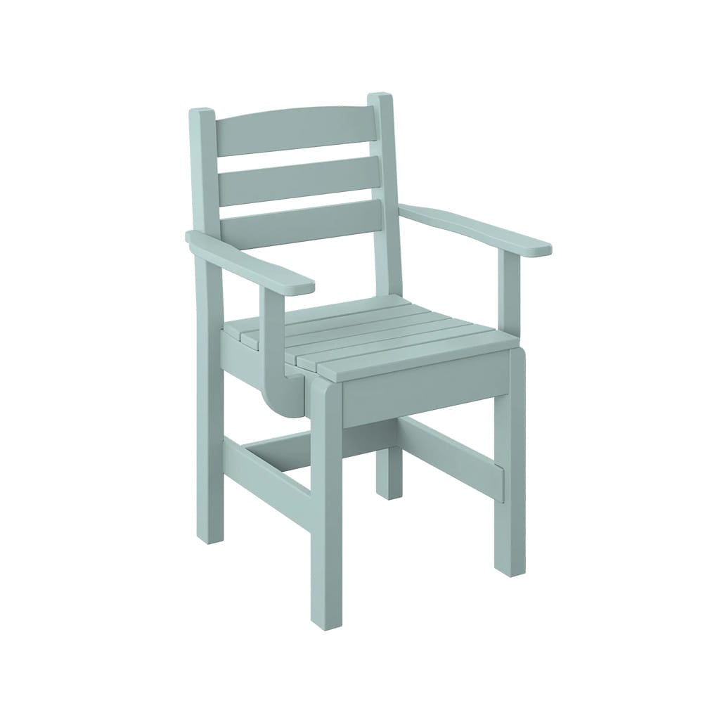 Polybird - Dining Captain Chair Sage - P11-R-SG view 1