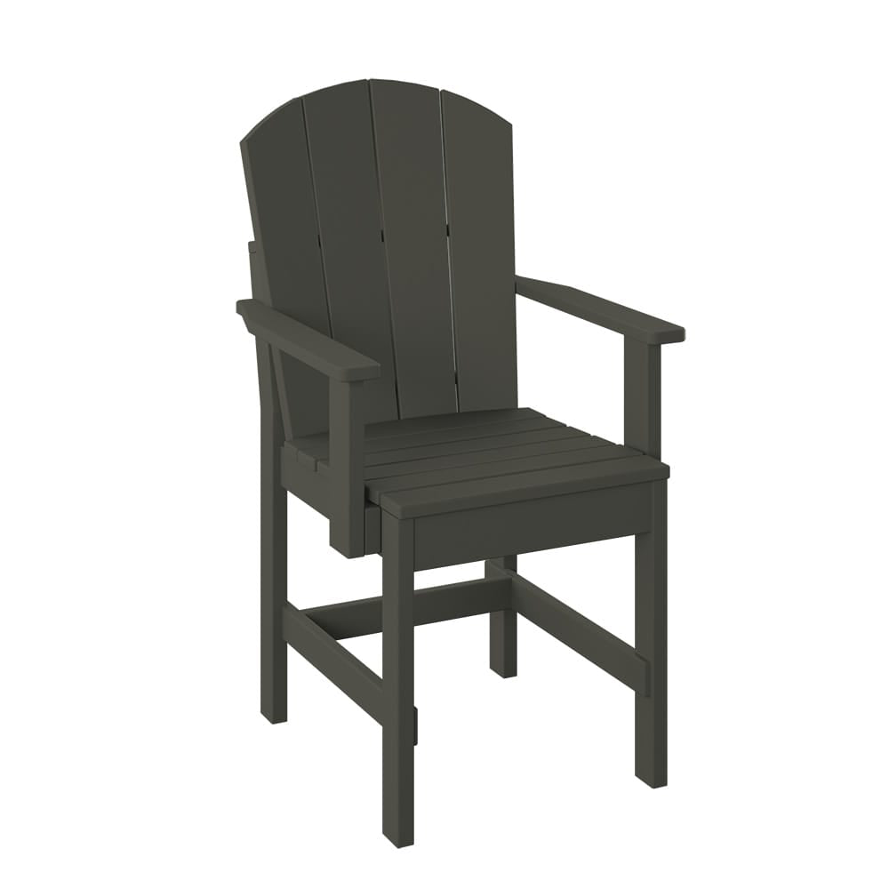 Polybird - Fanback Dining Chair Coffee - P8-R-CF view 1