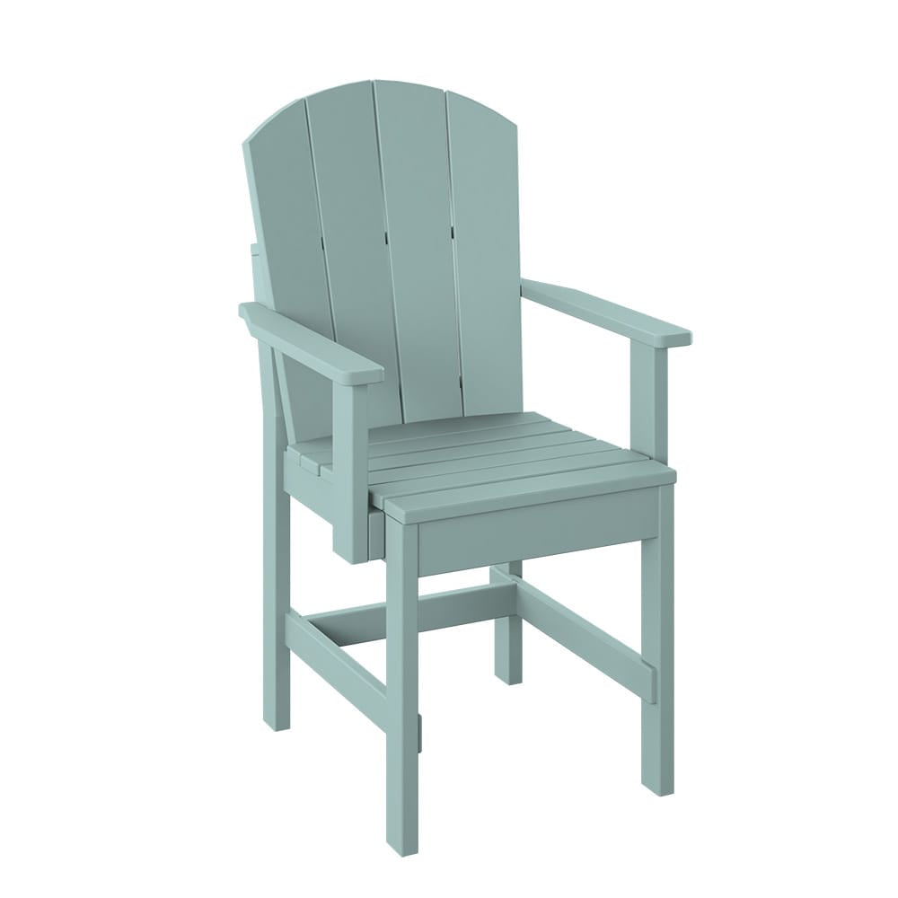 Polybird - Fanback Dining Chair Sage - P8-R-SG view 1