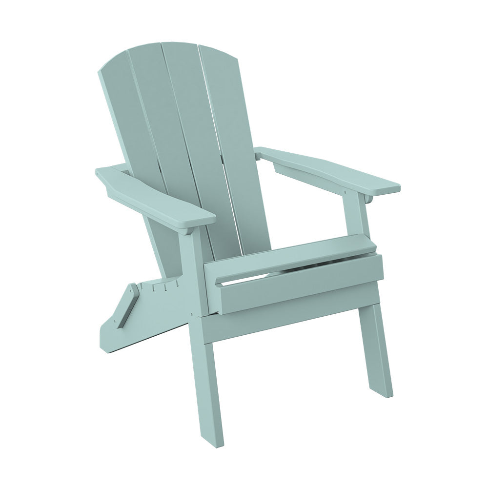 Polybird - Folding Adirondack Chair Sage - P3-SG view 1