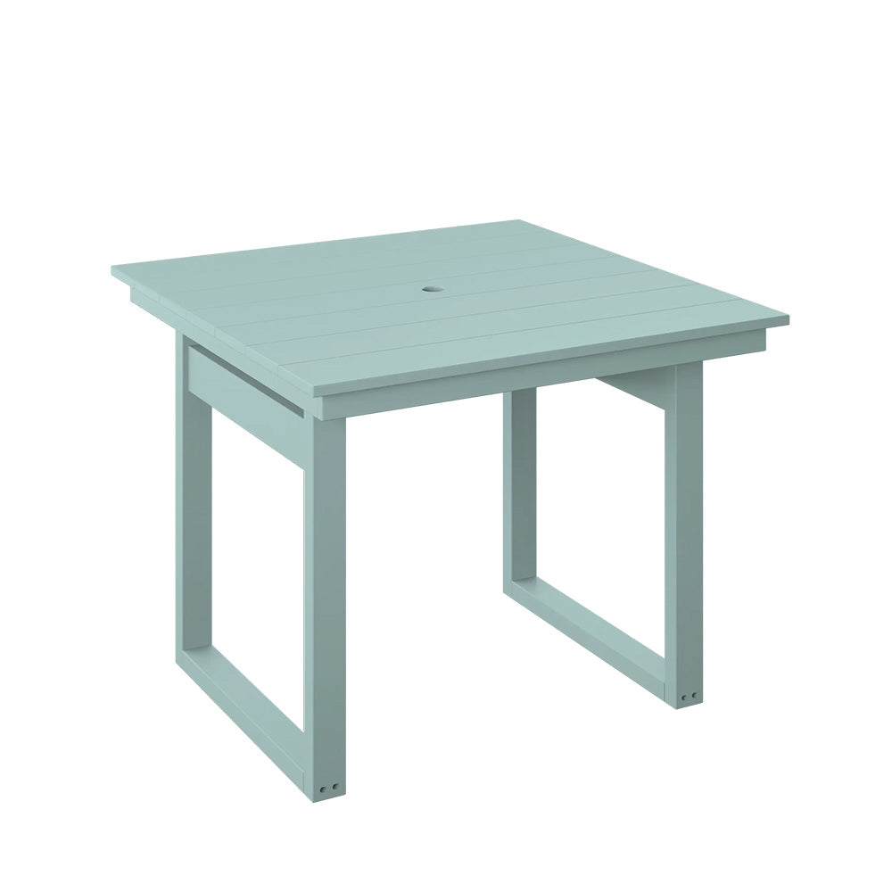 Polybird - Modern 38" Square Table Sage - P131-R-SG view 1