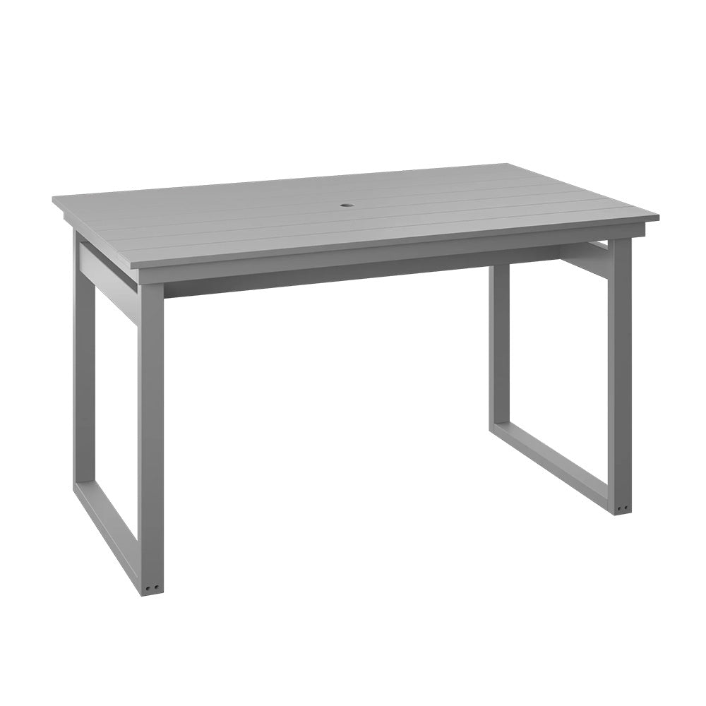 Polybird - Modern 38" X 64" Table "Counter Height" Light Gray - P132-C-LG view 1