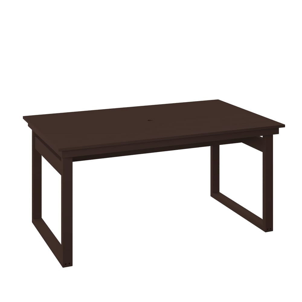 Polybird - Modern 38" X 64" Table Tudor Brown - P132-R-TB view 1