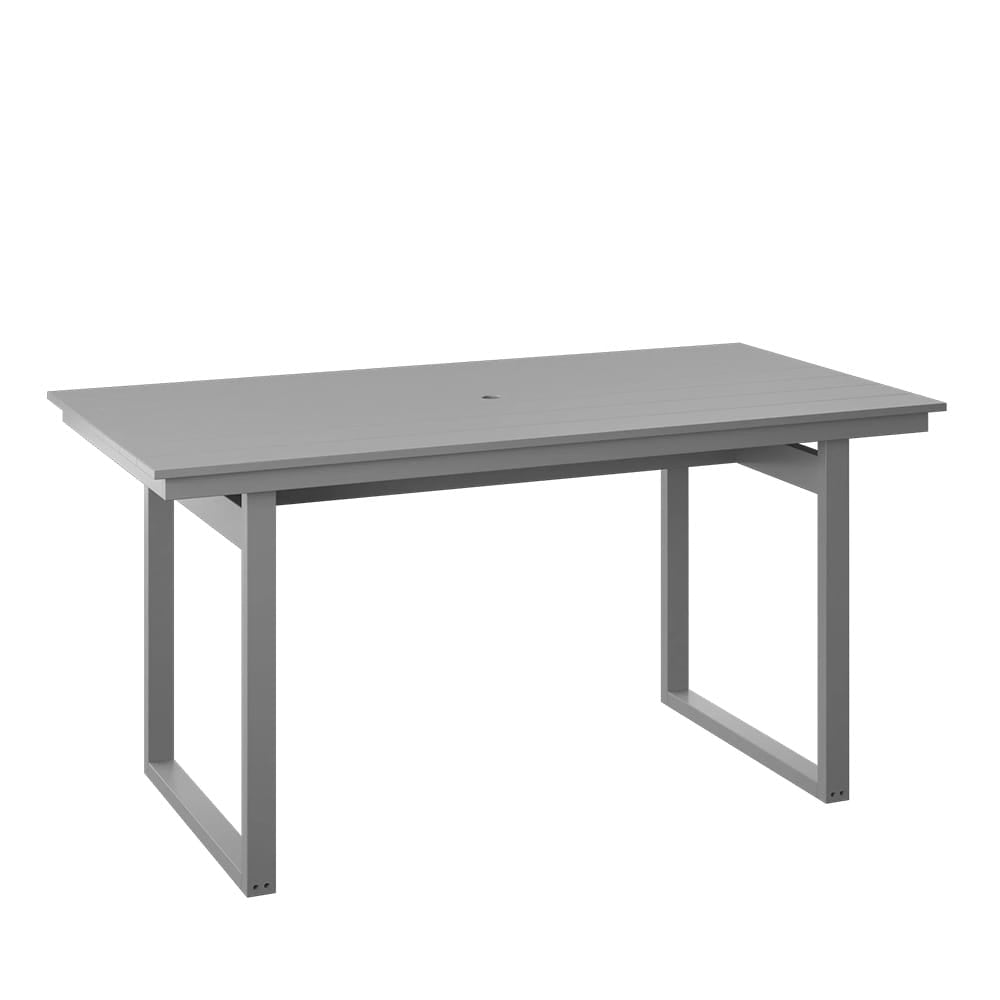 Polybird - Modern 38" X 74" Table "Counter Height" Light Gray - P133-C-LG view 1