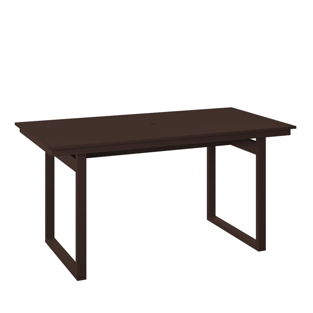 Polybird - Modern 38" X 74" Table "Counter Height" Tudor Brown - P133-C-TB view 1