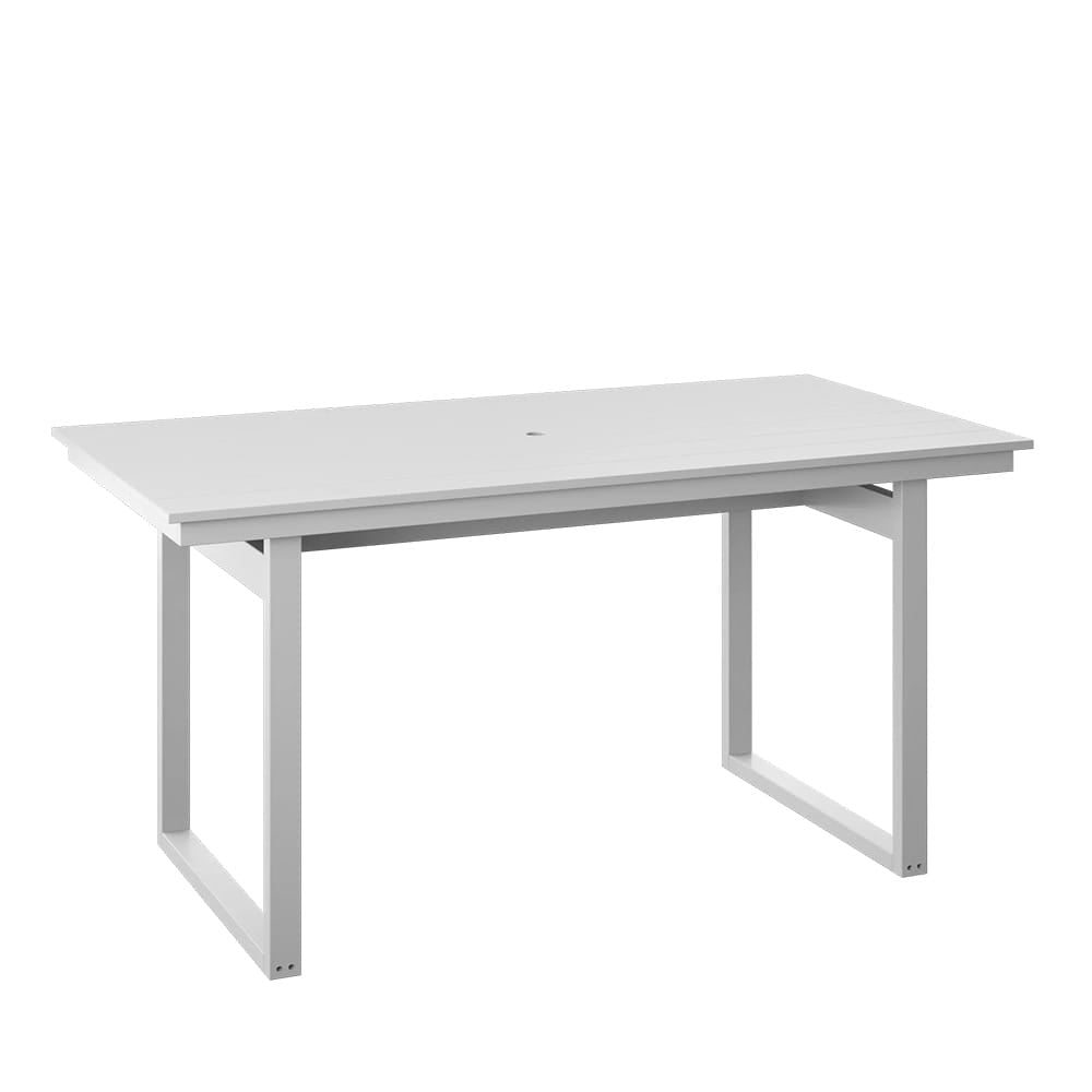 Polybird - Modern 38" X 74" Table "Counter Height" White - P133-C-WT view 1