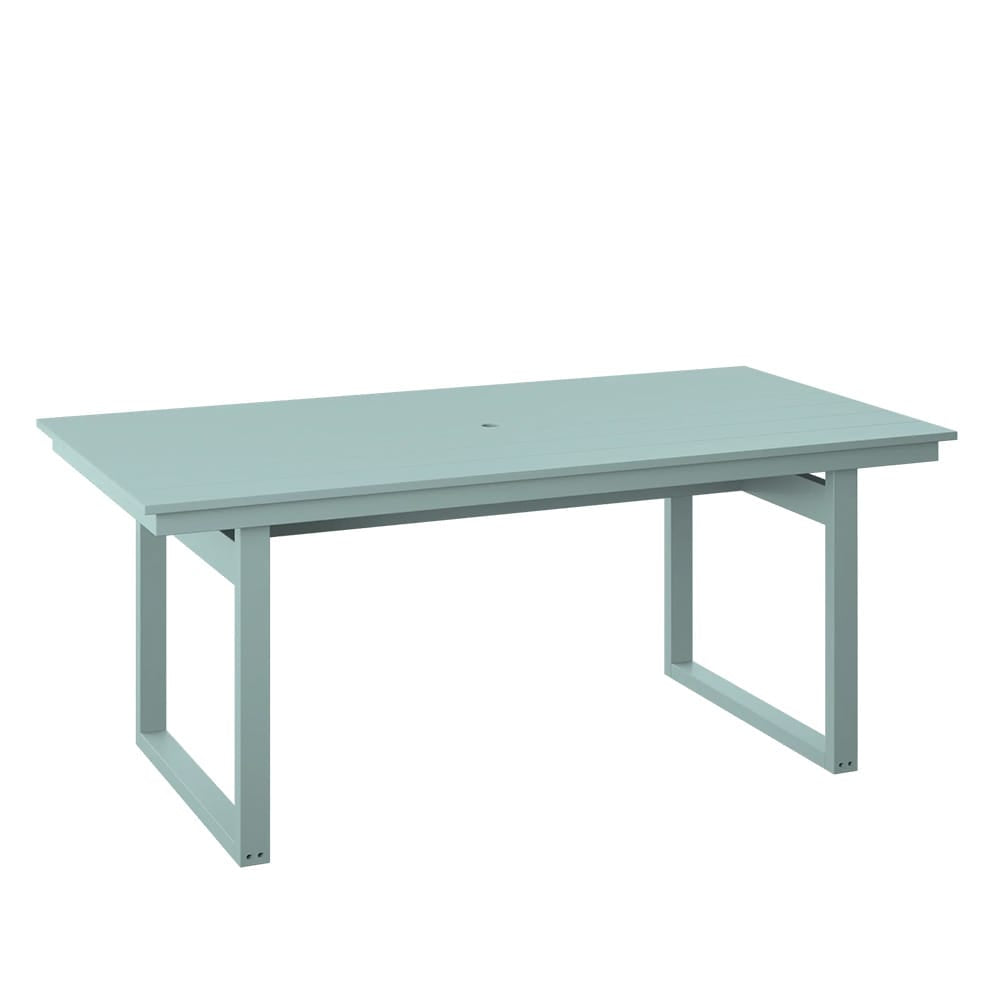 Polybird - Modern 38" X 74" Table Sage - P133-R-SG view 1