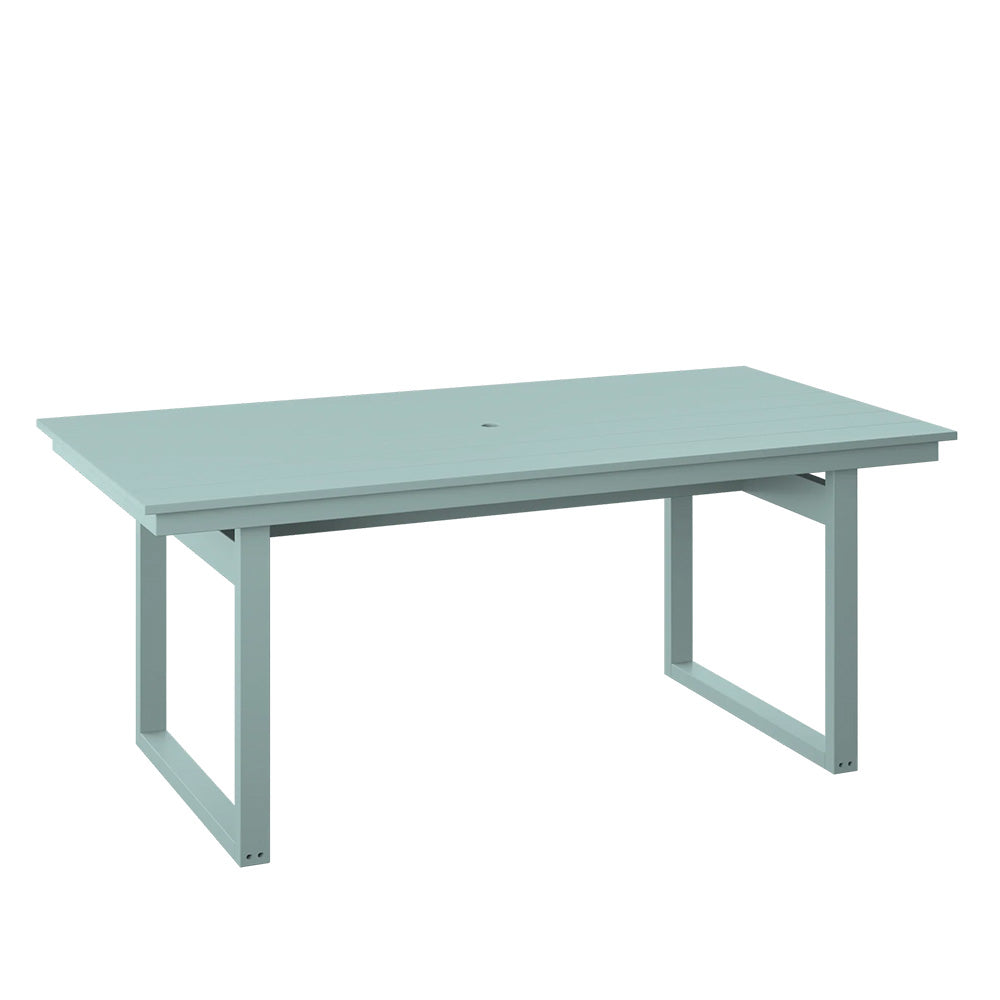 Polybird - Modern 38" X 74" Table Sage - P133-R-SG view 1