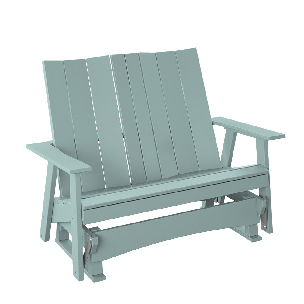 Polybird - Modern 4' Glider Bench Sage - P63-SG view 1