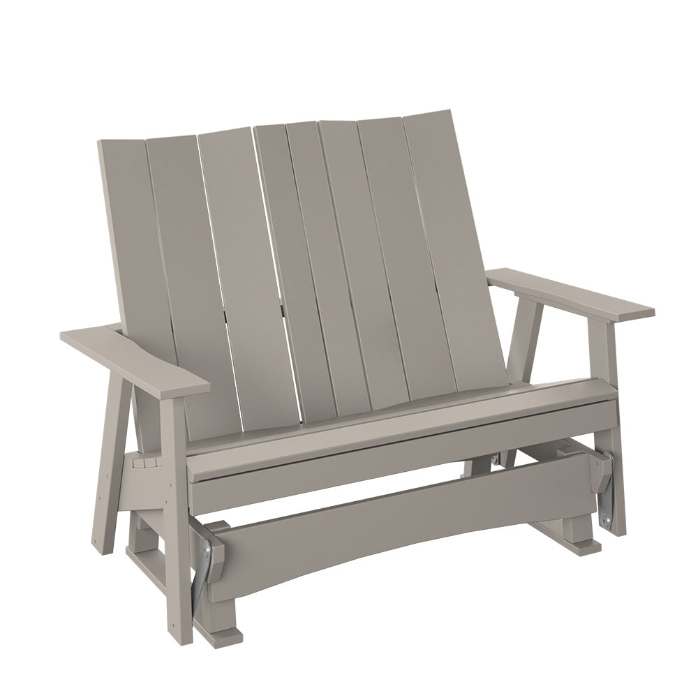 Polybird - Modern 4' Glider Bench Sand - P63-SN view 1