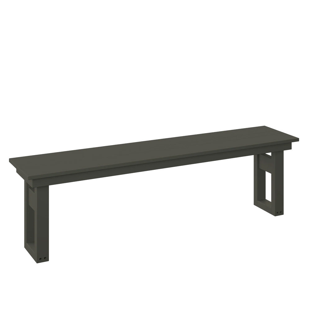 Polybird - Modern 64" Dining Bench Coffee - P130-R-CF view 1