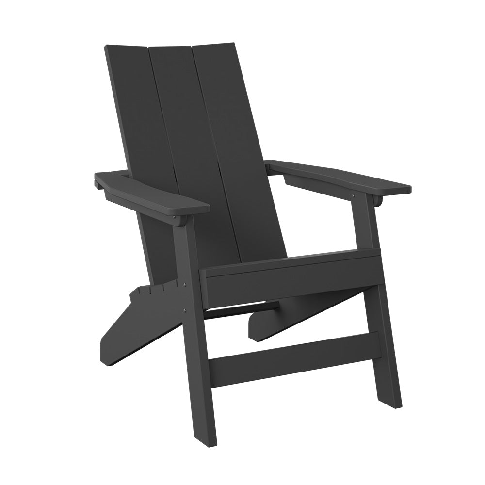 Polybird - Modern Adirondack Black - P60-BK view 1