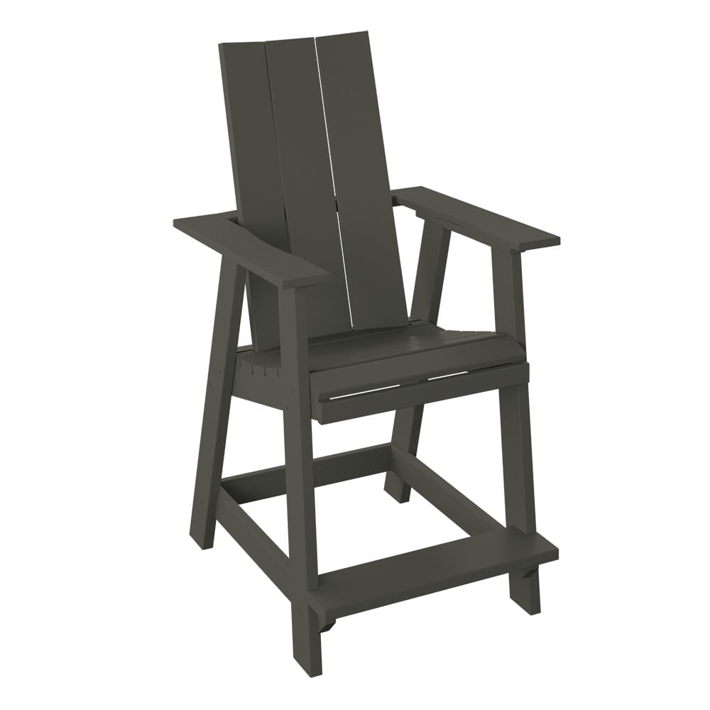 Polybird - Modern Balcony Chair Coffee - P64-CF view 1