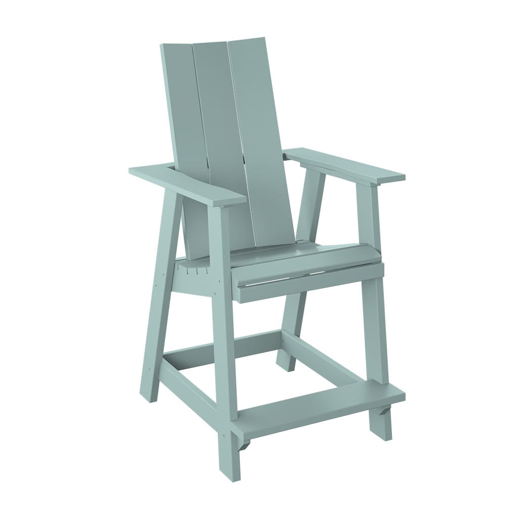 Polybird - Modern Balcony Chair Sage - P64-SG view 1