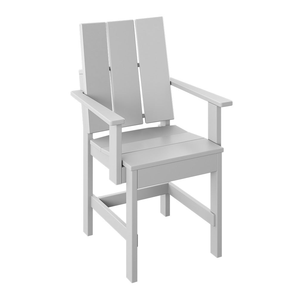 Polybird - Modern Dining Chair White - P9-R-WT view 1