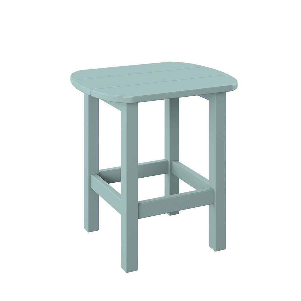 Polybird - Oval End Table Sage - P52-SG view 1