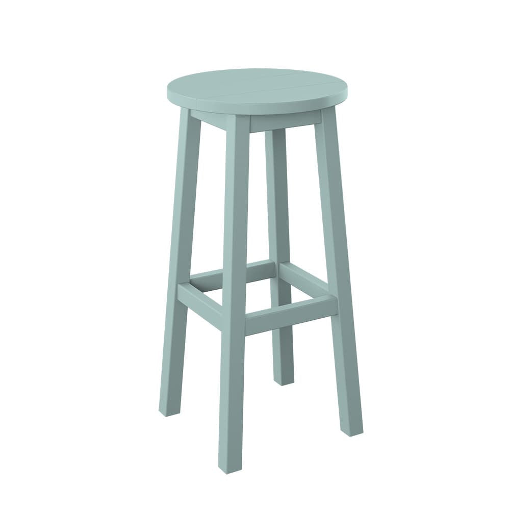 Polybird - Round Bar Stool "Bar Height" Sage - P94-B-SG view 1