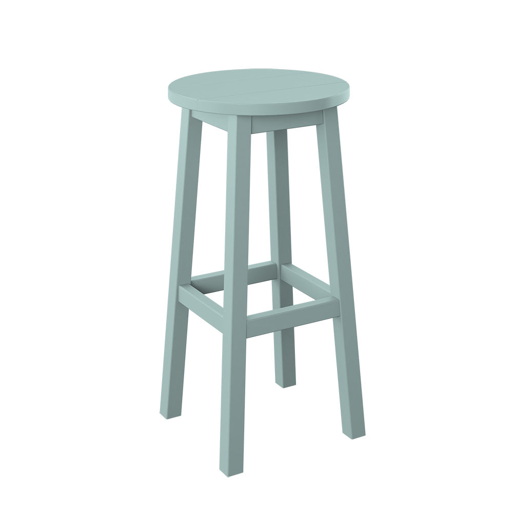 Polybird - Round Bar Stool "Bar Height" Sage - P94-B-SG view 1