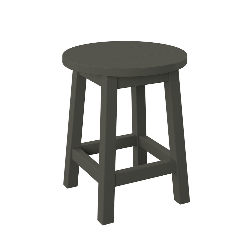 Polybird - Round Bar Stool Coffee - P94-R-CF view 1