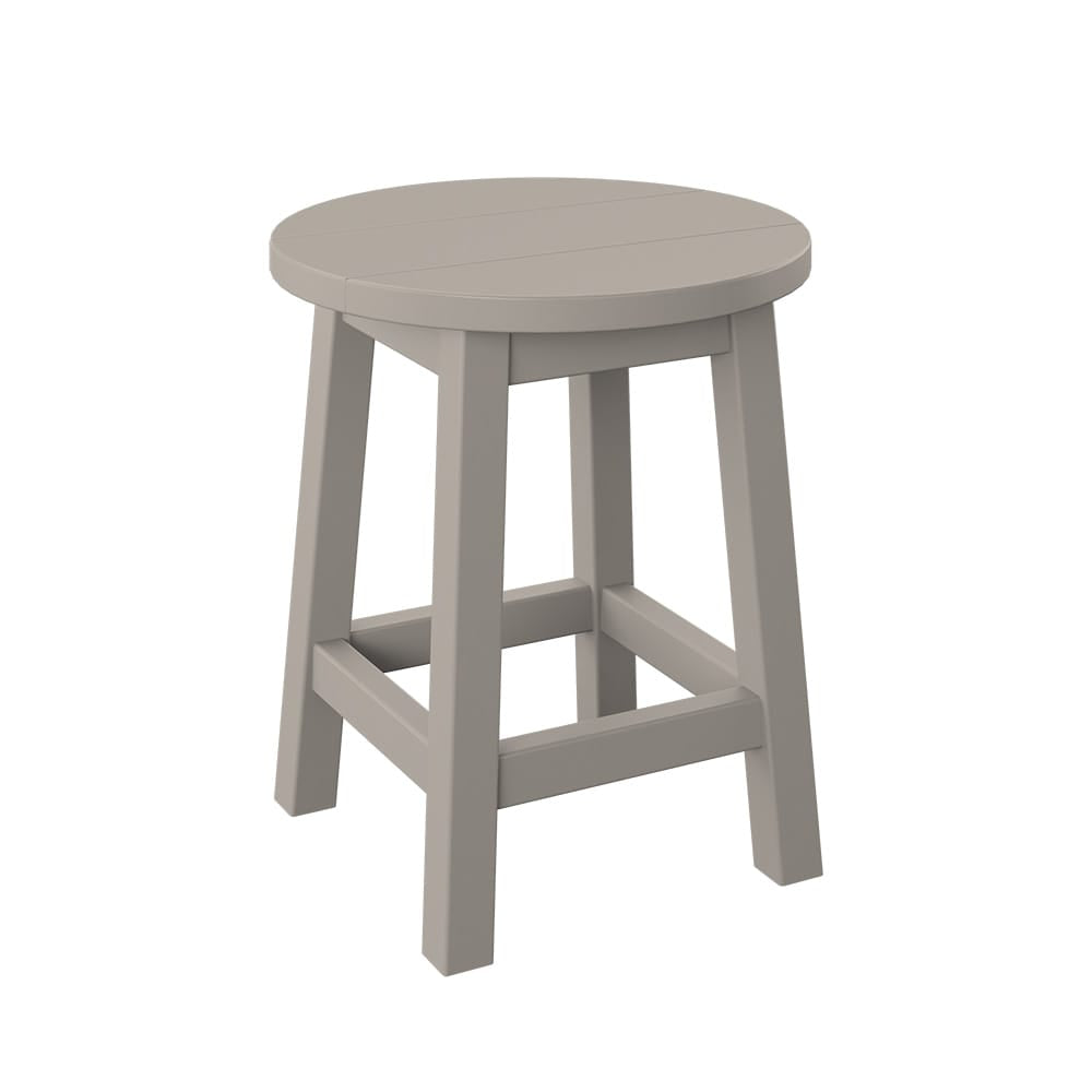 Polybird - Round Bar Stool Sand - P94-R-SN view 1