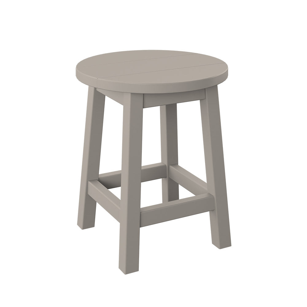 Polybird - Round Bar Stool Sand - P94-R-SN view 1