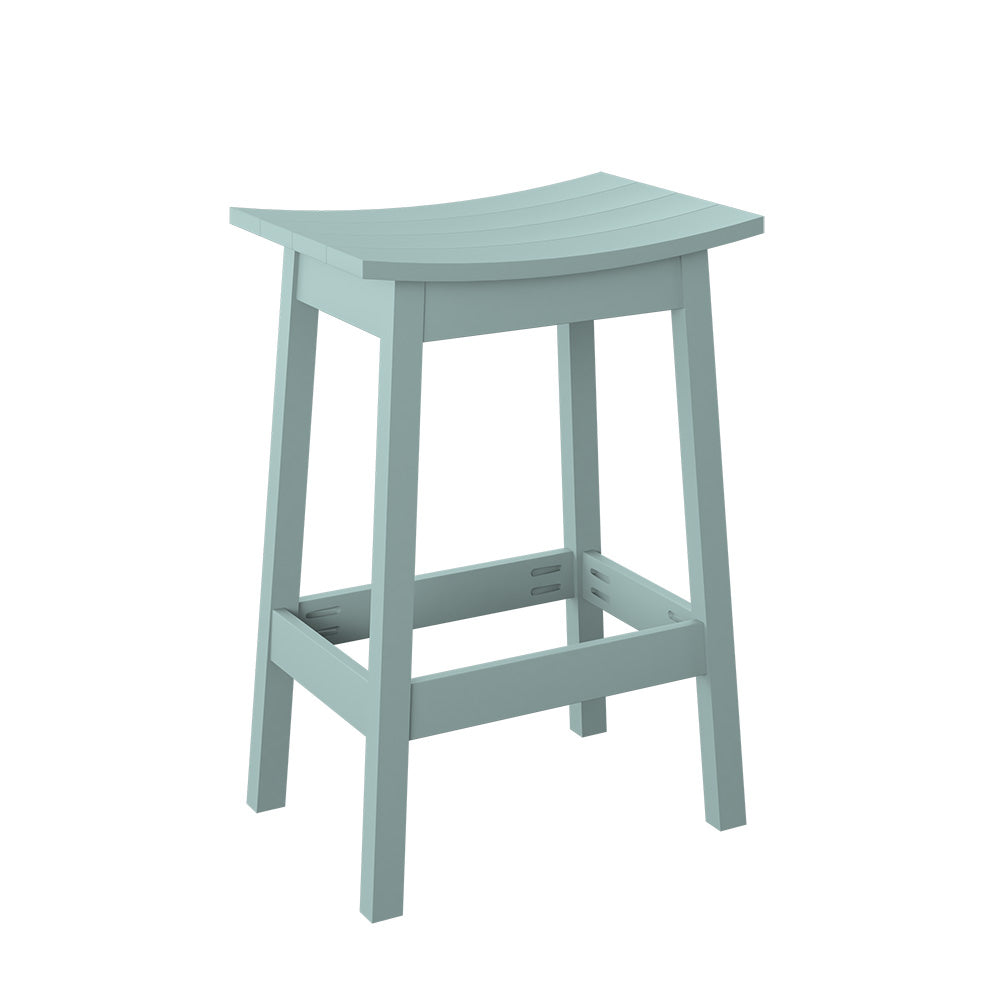 Polybird - Saddle Stool "Bar Height" Sage - P93-B-SG view 1