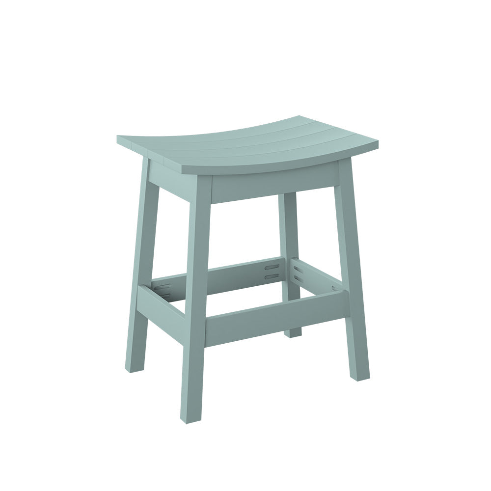 Polybird - Saddle Stool "Counter Height" Sage - P93-C-SG view 1