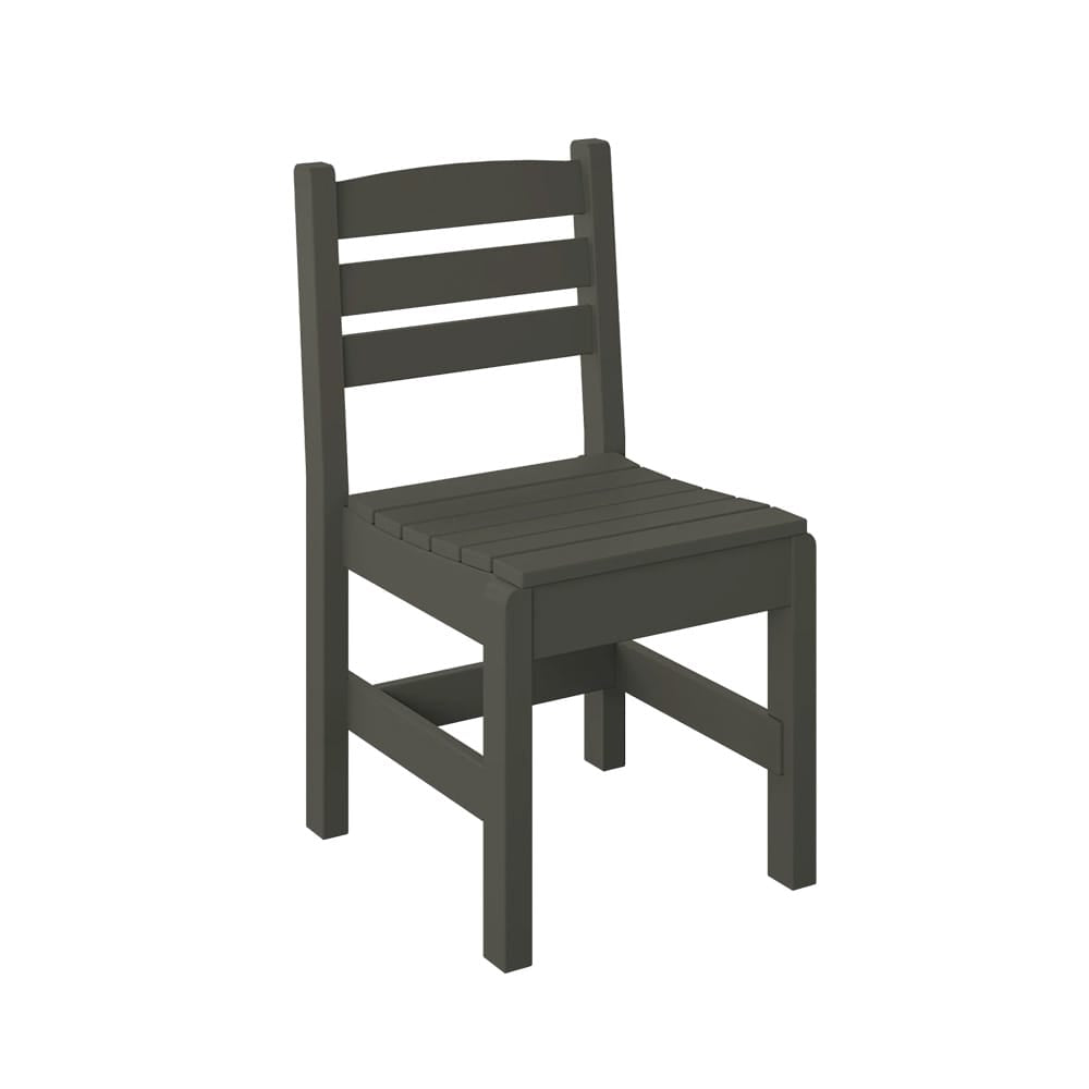 Polybird - Side Chair "Regular Height" Coffee - P10-R-CF view 1