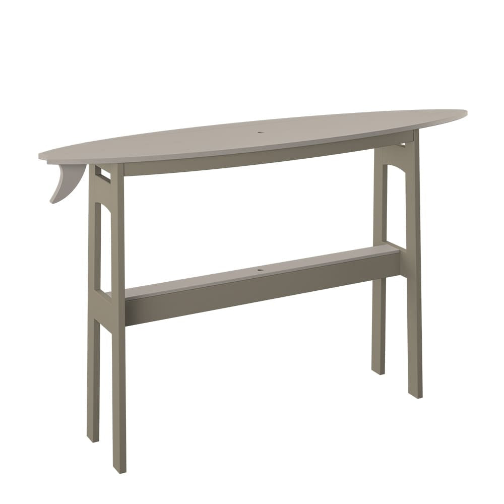 Polybird - Surfboard 72" Table Bar Height Sand And Weatherwood - P88-B-SN-WW view 1