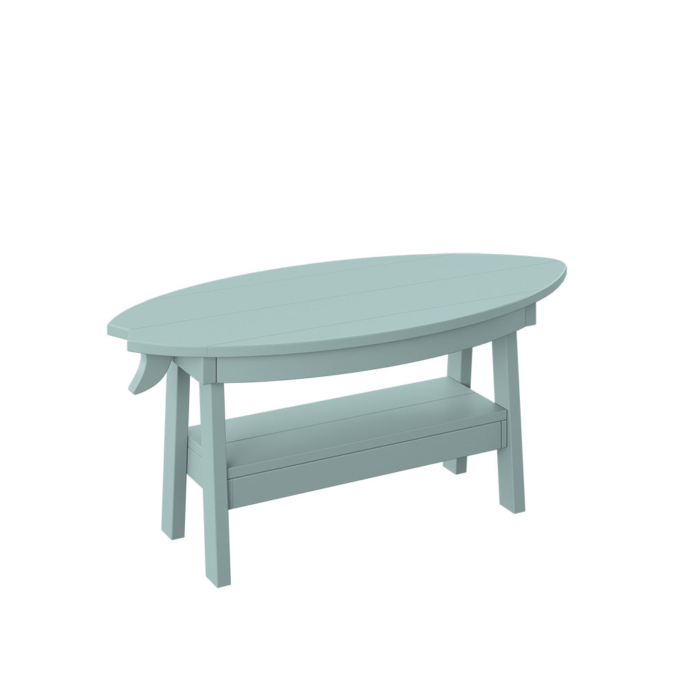 Polybird - Surfboard Coffee Table Sage - P86-SG view 1