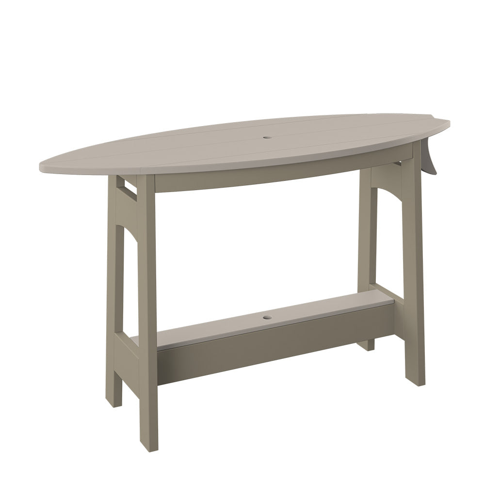 Polybird - Surfboard Table 48" Sand And Weatherwood - P87-R-SN-WW view 1