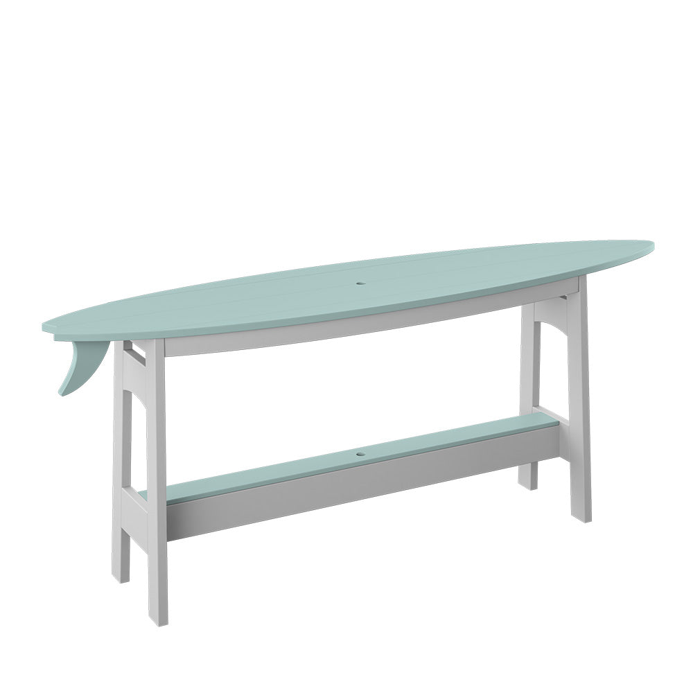 Polybird - Surfboard Table 72'' Sage And White - P88-R-SG-WT view 1