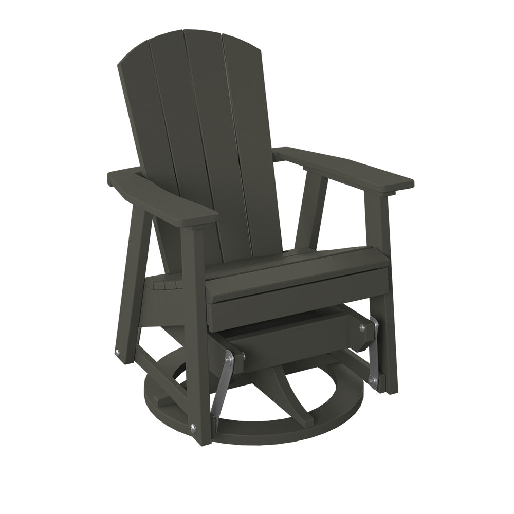 Polybird - Swivel Glider Coffee - P39-CF view 1